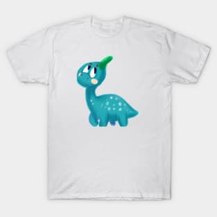 Cute Dinosaur Drawing T-Shirt